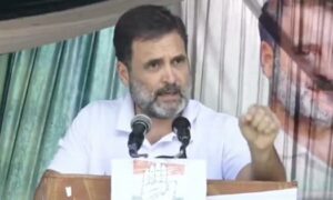 Rahul Gandhi stopped by Punjab Police from visiting flood hit border