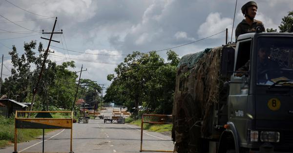 Residents clash with police in Churachandpur ahead of PM Modis