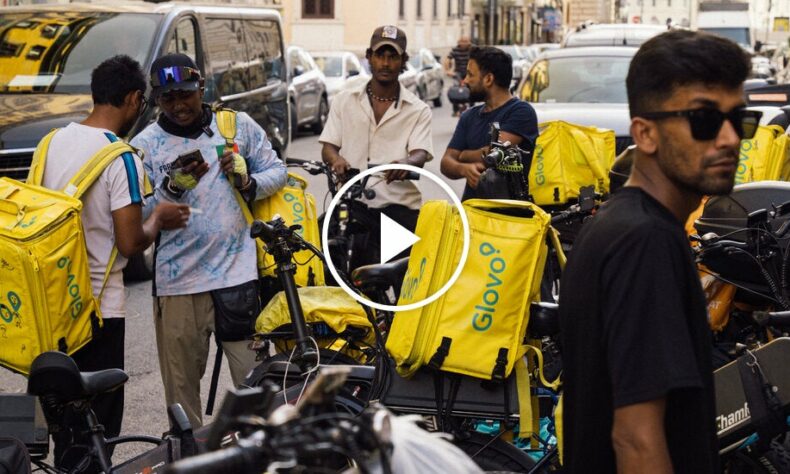 Romes Delivery Riders Lose Out in Heat Ban