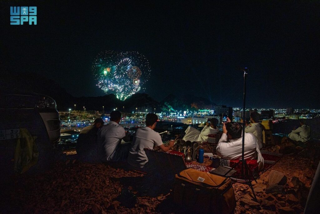 Saudi Arabia marks 95th National Day with fireworks parades