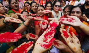 Sena UBT stages protests against India Pak Asia Cup cricket match
