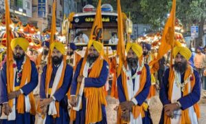Sikhs observe 350th Shaheedi Shatabdi Nagar Kirtan Yatra in Hyderabad