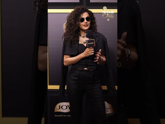 Taapsee Pannu Decodes Her Stunning Outfit At The Filmfare Glamour