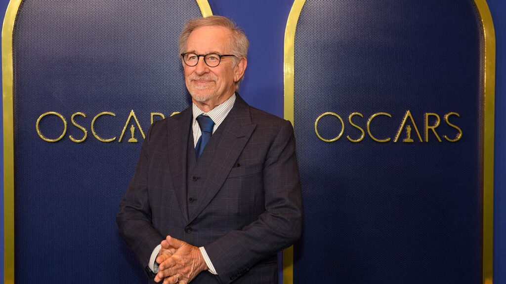 Who beats God in Oscar speeches Steven Spielberg does