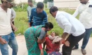 Woman farmer collapses while waiting for urea in Telanganas Siddipet