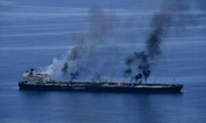 Yemens Houthis launch missile at oil tanker off Saudi coast