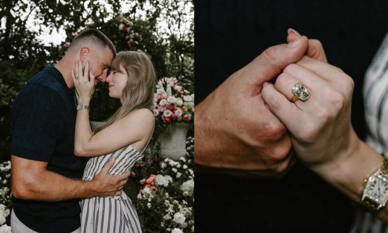 1759468119 Taylor Swift shows off her vintage style engagement ring
