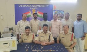 1759900140 Man held for burglary in Hyderabad 145 tola gold recovered