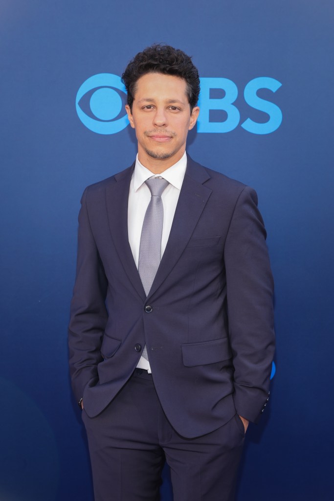 LOS ANGELES, CALIFORNIA - MAY 07: David Del Rio arrives at CBS Fest 2025 at Paramount Studios on May 07, 2025 in Los Angeles, California. (Photo by Maya Dehlin Spach/Getty Images)