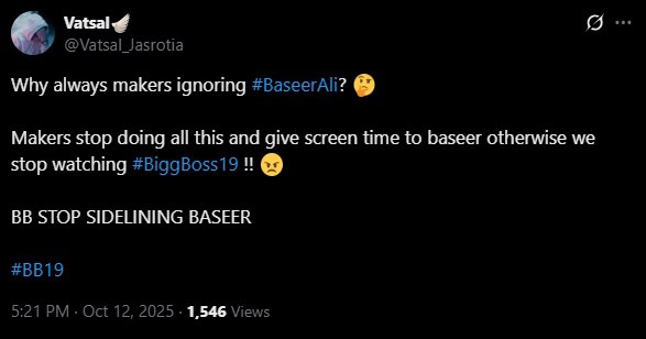 1760346718 42 Fans angry as Baseer Ali goes missing from episodes