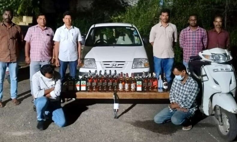 1760548089 Excise dept busts foreign liquor racket run by travel agent