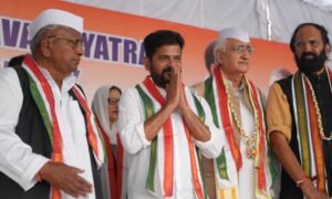 1760873880 Revanth Reddy accuses BRS of vote splitting calls them BJPs