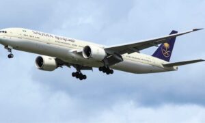 1760884873 Saudia flight diverted to Thiruvananthapuram after passenger falls ill mid air