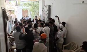 1761045898 Congress workers clash during poll campaign in Hyderabad