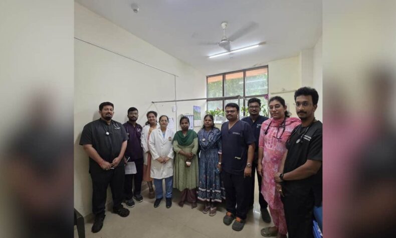1761239877 Doctors at NIMS perform rare heart procedure first for its