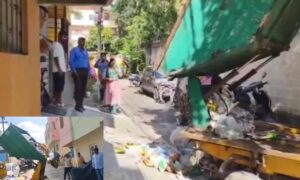 1761895041 Bengaluru authorities dump garbage outside houses to educate residents