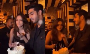 Ahaan Pandays birthday surprise for Aneet Padda goes viral