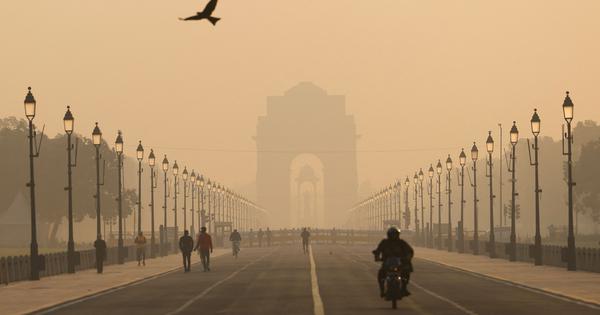 Air pollution worsens in Delhi AQI rises from 292 to
