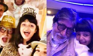 Aishwarya Rai Bachchan wishes father in law Amitabh Bachchan on her daughters