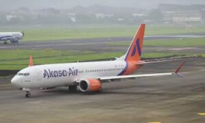 Akasa Airs Pune Delhi flight suffers bird hit lands safely