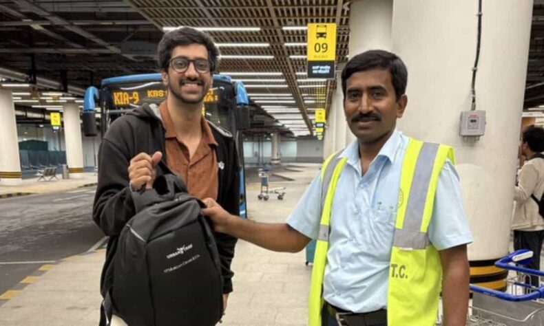 Bengaluru airport staff use UPI to help techie recover lost