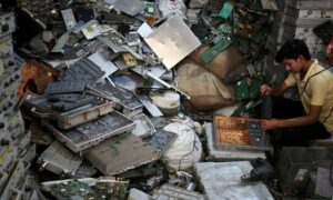 Electronic giants go to court over Indias e waste recycling rules
