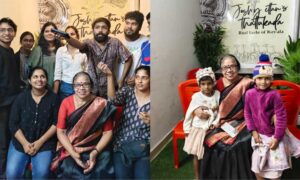 Former Kerala minister visits Hyderabad eatery threatened by Bajrang Dal