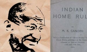 Gandhis ideals of swaraj and ahimsa can breathe new life