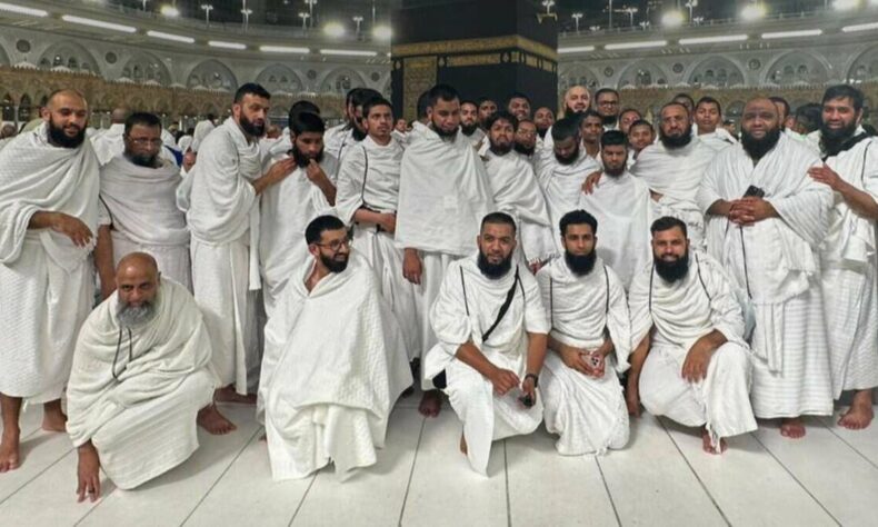 Indian pilgrims with sensory disabilities perform Umrah
