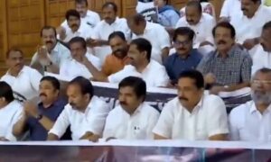 Kerala Assembly suspends three Opposition MLAs amid protests over Sabarimala