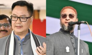 Owaisi Rijiju in social media tussle over Pre Matric scholarships