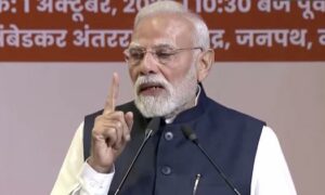 PM Modi says RSS members went to jail during freedom