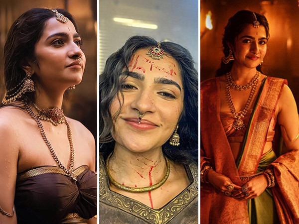 Pics Rukmini Vasanth Shares BTS Pictures From The Sets of