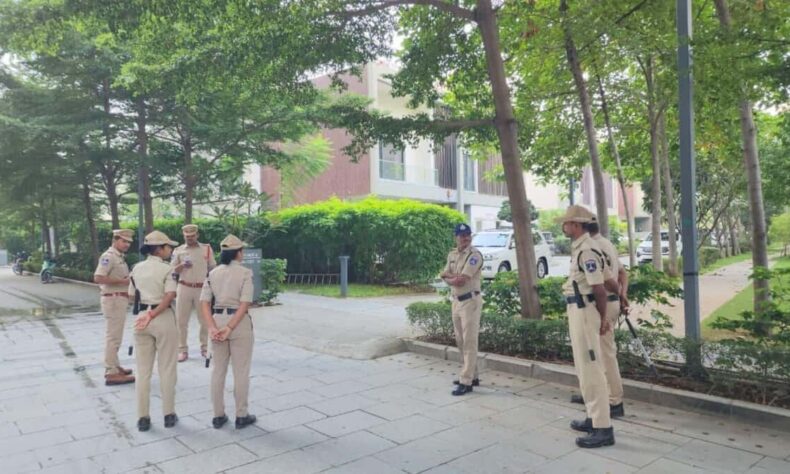 Police deployed at KTRs house