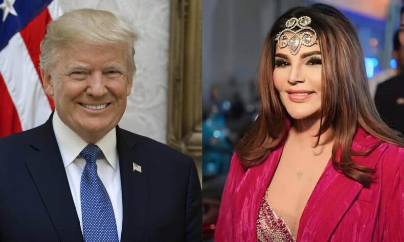 Rakhi Sawant shares AI video of Trump calling her his