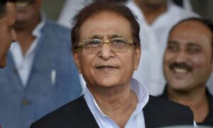 SP leaders Azam Khan Irfan Solanki meet in Rampur after