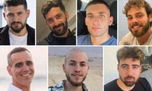 Seven hostages handed over to Israeli forces as part of
