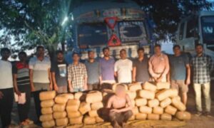 Telanganas EAGLE team seizes 500 kg of ganja in Jharkhand