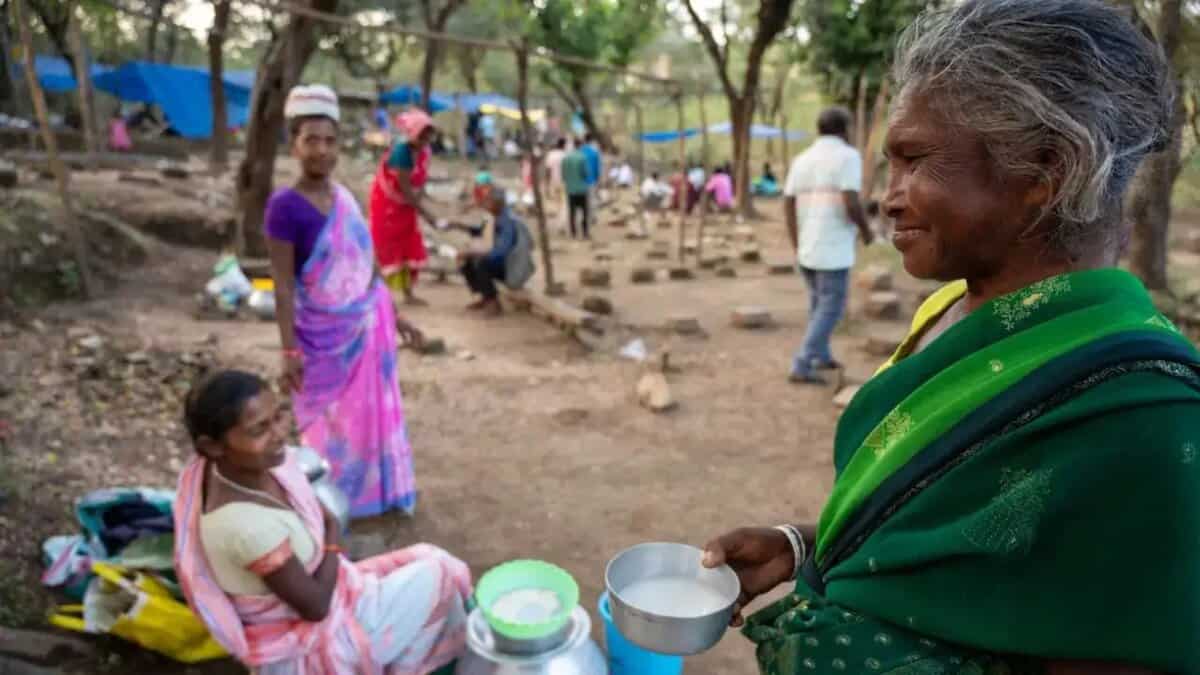 This Chhattisgarh tribal community celebrates Diwali feeding rice beer to