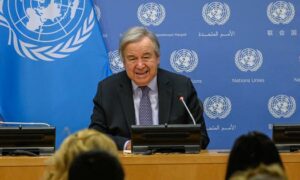 UN chief on failure to limit global heating to 15