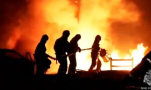 Ukrainian drones hit Russias gas plant Kazakhstan flow halted