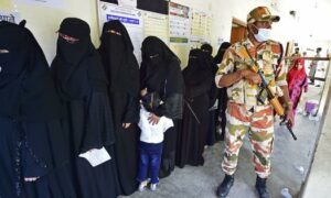 Verify identities of women wearing veils during Bihar polls BJP