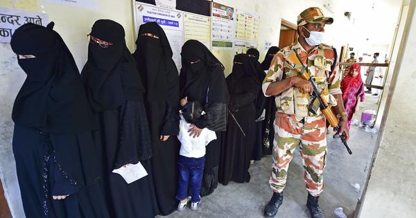 Verify identities of women wearing veils during Bihar polls BJP