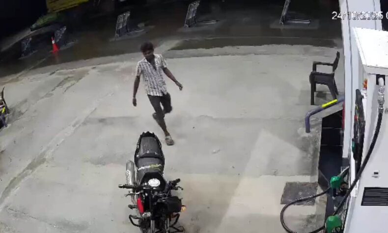 Video captures bikers reckless driving minutes before accident