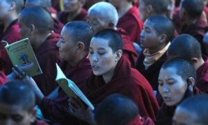 With the Dalai Lama as their biggest ally nuns are
