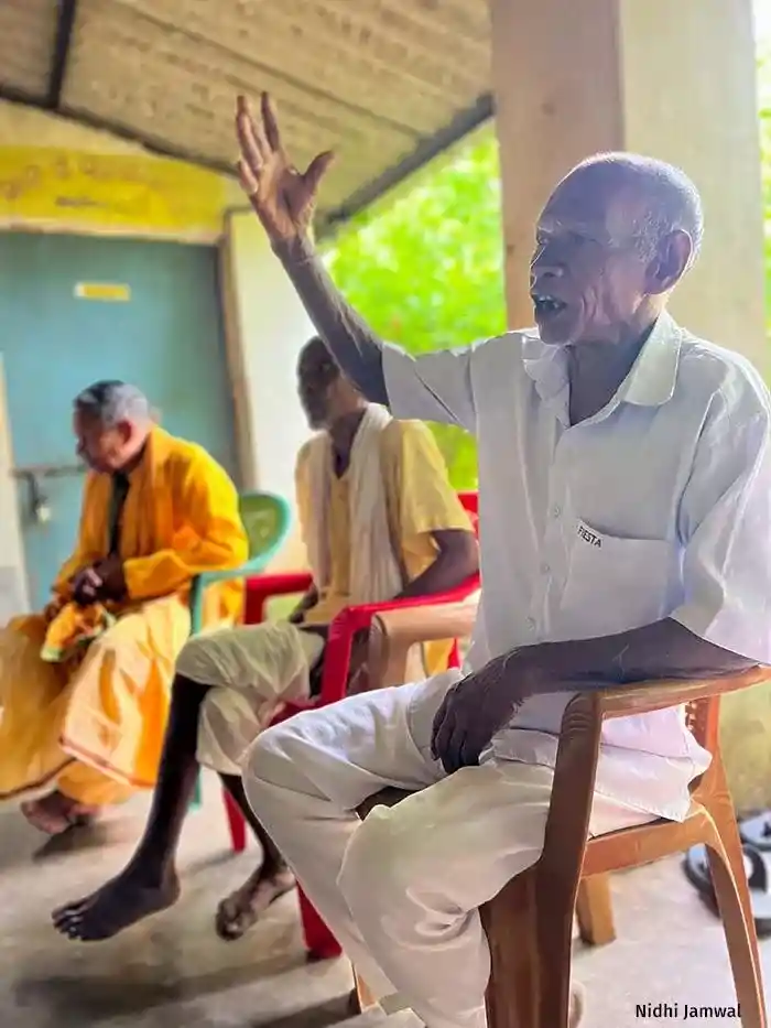75-year-old Diamond Bhoi, an Adivasi leader from Goudmal village, went on to be at the forefront of the anti-mining movement of the 1980s. 1762010120 525 Adivasis brace for another long battle as mining fears loom