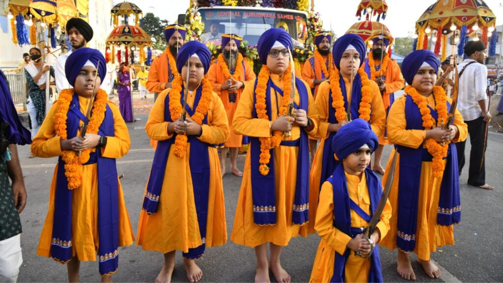 1762026736 608 Hyderabad celebrates 556th Prakash Utsav of Guru Nanak Devji