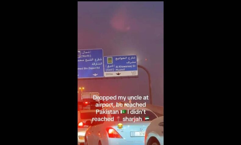 1762067007 Man stuck in UAE traffic says uncle reached Pakistan first