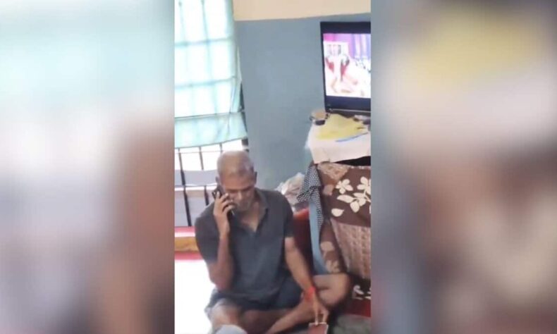 1762634320 Prisoners seen using TV and phones in Bengaluru prison probe