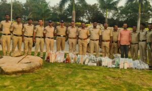 1762839297 Telangana excise department seizes 107 non duty liquor bottles